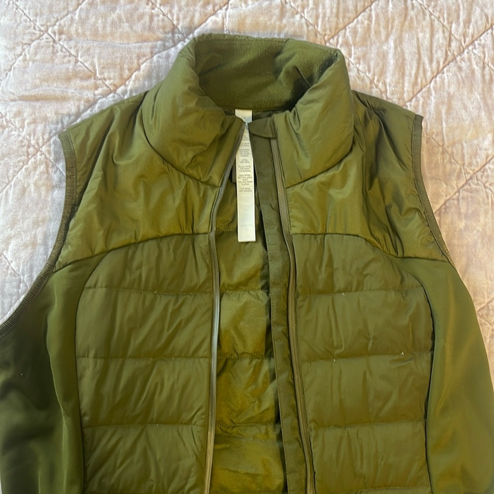 Green Lululemon athletic vest